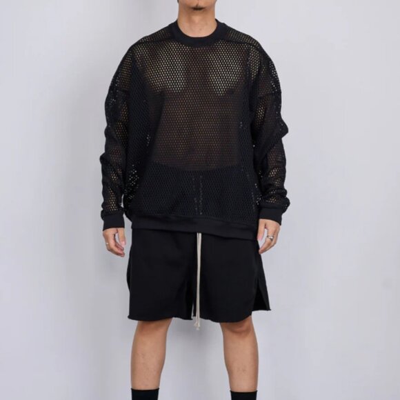 BNWT SS25 RICK OWENS x CHAMPION JUMBO SWEAT SHIRT M - Picture 11 of 15